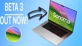 macOS 14 Sonoma Beta 3 is OUT! - What's New? - New Features