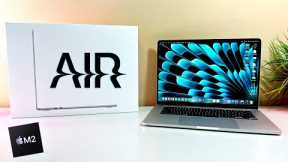 Apple 15 MacBook Air Unboxing and Review - Everything You Need to Know! | The Best 15-Inch Laptop?