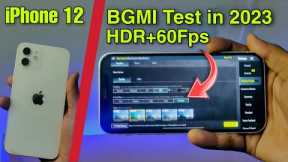 iPhone 12 Bgmi Test in 2023 | Battery*Heating test