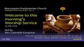 MPC - 2023-07-23- Sunday Service