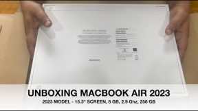 New Macbook Air 2023 (15.3) - Let's Unbox!