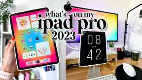 WHAT'S ON MY IPAD PRO 2023 ✨ apps, accessories, & productivity hacks