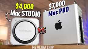 M2 Ultra Mac Pro vs Mac Studio: Every Single Difference!