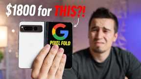 Pixel Fold vs iPhone 14 Pro - Why does THIS exist?!