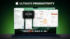 The Ultimate MacBook Productivity Setup 2023!
