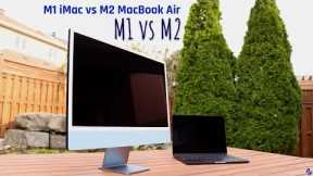 M1 iMac vs M2 MacBook Air | Is M2 Worth It?