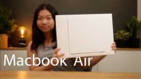 Unboxing the 15 MacBook Air