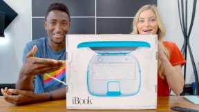Unboxing a SEALED iBook G3 with MKBHD!