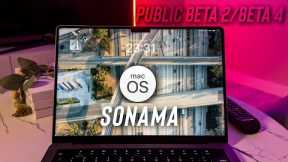 MacOS Sonoma 14 Public Beta 2  New Features & CHANGES | Apple silicon Mac | Beta 4 Re Release