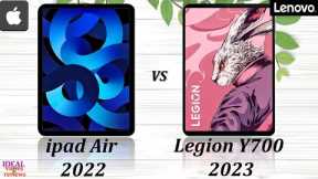 Apple ipad air 2022 vs lenovo Legion Y700 2023