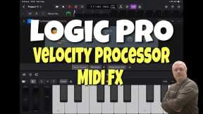 Apple Logic Pro for iPad - Tutorial 40: Velocity Processor Midi Fx