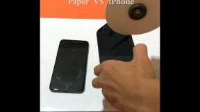 Paper cutter vs iPhone X | hydraulic factz #hydraulic #facts
