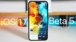 iOS 17 Beta 5 is Out! - What's New?