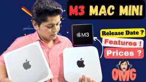 M3 Mac Mini   Release Date, Features & Prices!🔥