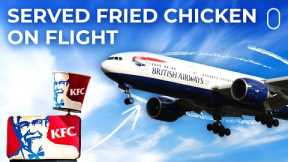 Catering Issues See British Airways Feeding Passengers A Single Piece Of KFC
