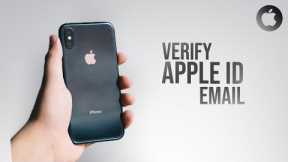 How to Verify Apple ID Email Address on iPhone (explained)