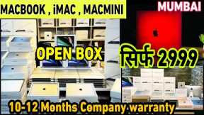 OPEN BOX CHEAPEST MACBOOK AIR ,PRO, MACMINI AND IMAC UPTO 80% OFF 1 YEAR WARRANTY STARTING 2999 ONLY