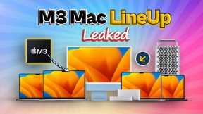 M3 Mac Lineup Leaks - Release Dates & Performance!