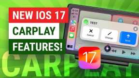 Every NEW iOS 17 Apple CarPlay Feature