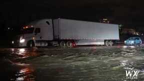 Record Rainfall Impact: Tropical Storm Hilary, I-10 Flash Floods & Chaos near Palm Springs
