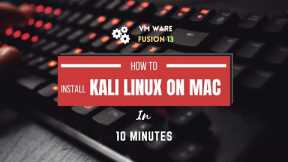 You must learn to Install Kali Linux | M1 & M2 | VMWARE fusion 13  | Kali Linux #kali_linux #macbook