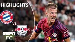 Dani Olmo hat trick hero❗ RB Leipzig defeat Bayern Munich in German Super Cup [HIGHLIGHTS] | ESPN FC