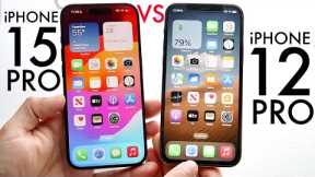 iPhone 15 Pro Vs iPhone 12 Pro! (Comparison) (Review)