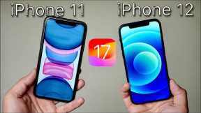 SHOCKING! iPhone 11 iOS 17 vs iPhone 12 iOS 17 Speed Test!