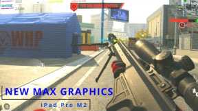 WARZONE MOBILE NEW MAX GRAPHICS UPDATE BATTLE ROYALE GAMEPLAY ON IPAD PRO M2 4K 60FPS