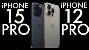 iPhone 15 Pro Vs iPhone 12 Pro! (Quick Comparison)