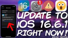 You SHOULD UPDATE To iOS 16.6.1 NOW! Here's Why!