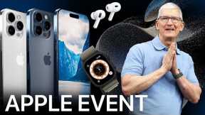 Apple's iPhone 15/15 Pro & Apple Watch Event: What To Expect!