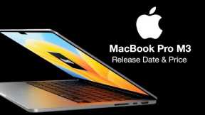 MacBook Pro M3 Release Date and Price - Will we get a NEW DESIGN?