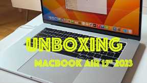 Apple MacBook Air M2 15 (2023) - Unboxing & accessories