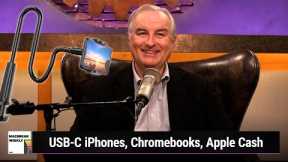 30 Inches of Gooseneck - USB-C iPhones, Chromebooks, Apple Cash