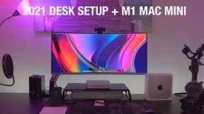 My 2021 Desk Setup - M1 Mac Mini