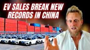 China sets new electric car sales record with 700,000 sold in only 1 month