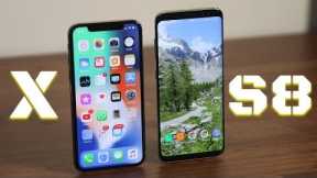 iPhone X vs Samsung Galaxy S8: Full Comparison