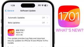 iOS 17.0.1 Released - What's New?