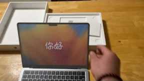 Refurbished MacBook Air M2.  What's in the box?  ASMR