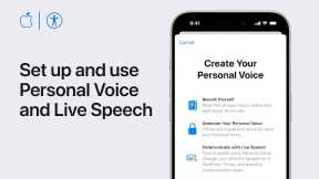 How to set up and use Personal Voice and Live Speech on iPhone and iPad | Apple Support