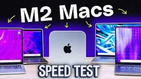 Mac Mini M2 Speed test with iMac and Macbook | Apple