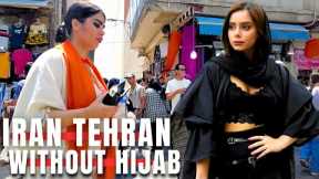 Iran Tehran Real 2023 Without Hijab Restrictions Revolution Anniversary Walking Tour| 4k 60fps