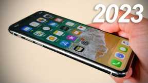 using an iPhone X in 2023!