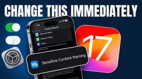 iOS 17 - Setting You NEED To Change immediately!
