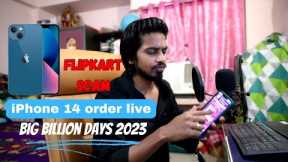 iPhone 14 in Flipkart BBD 2023 | Live Order | SALE SCAM | Fake pricing Rs. 49,999 #bbdsale