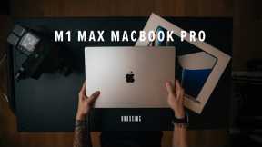 M1 Max MacBook Pro 16 Unboxing + Filmmakers Review