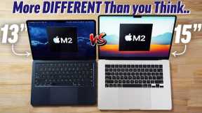 13 vs 15” MacBook Air - More Different than you think!