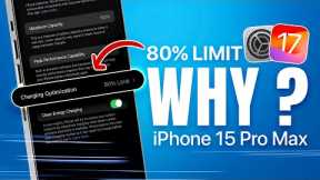 80% Charge Limit on iPhone - Worth it ?