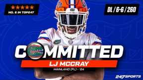 WATCH: 5-star DL LJ McCray commits to Florida Gators LIVE on 247Sports